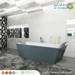 ⁦بانيو كلاسيك ريحانه متنقل 170×75⁩ - الصورة ⁦2⁩