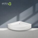 شاور أرضي زاوية مستديرة 90*90