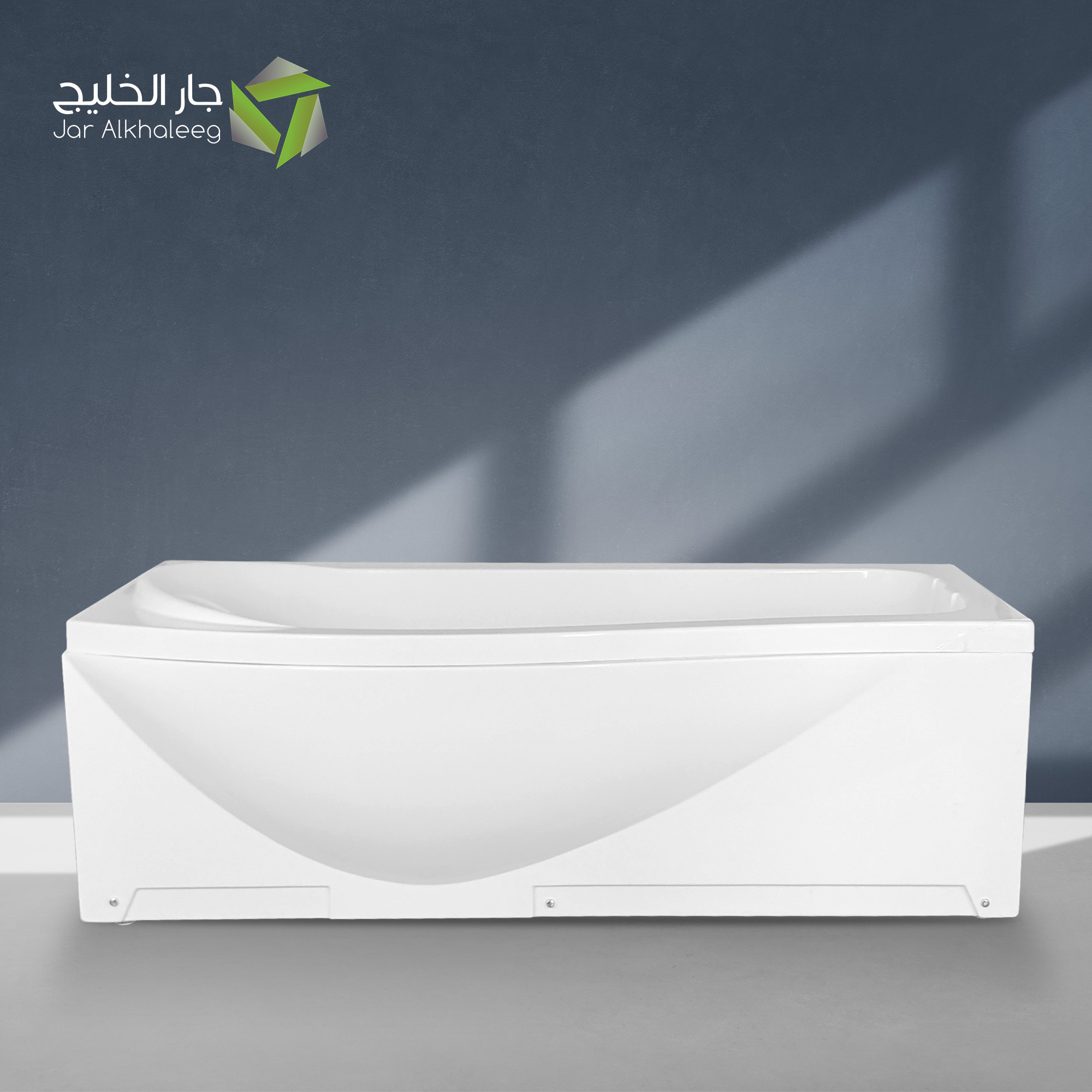 بانيو مستطيل 85 - 170 بانيو مستطيل بدون جلسة 170 * 85 يمين - الصورة 1