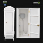 دورة مياه 110*110سم – Classic
